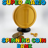 Mario Spin Coin Bank x PopPrints