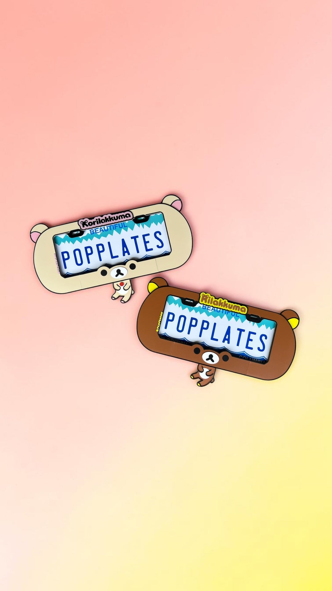 Kkuma Bears PopPlates Main image