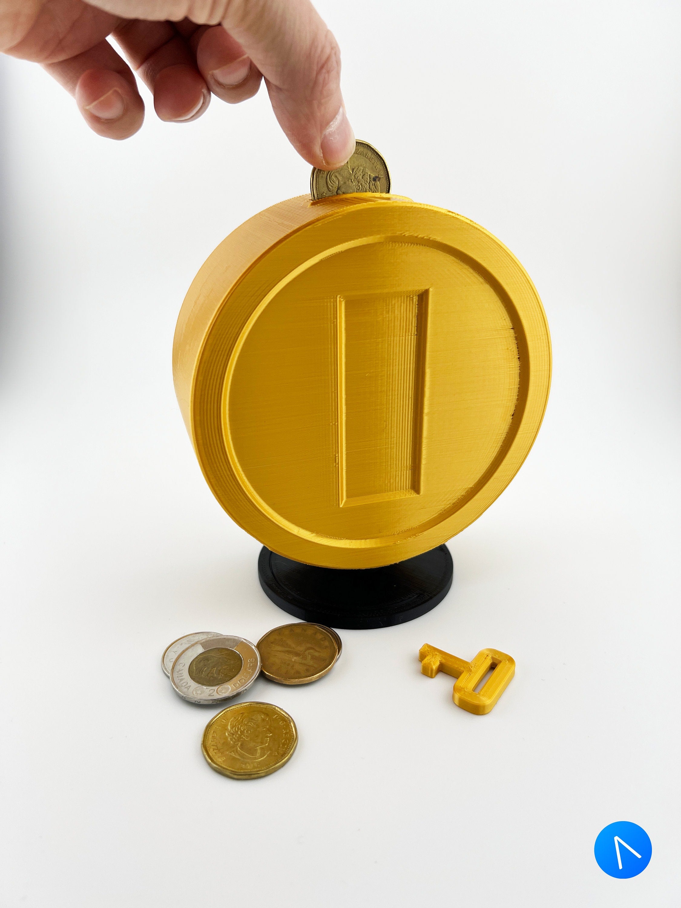 Mario Spin Coin Bank x PopPrints