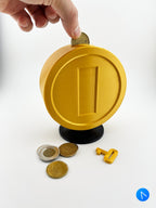 Mario Spin Coin Bank x PopPrints