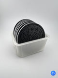 Whimsical Cream Cookie Coaster Set x PopPrints