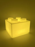 3D Printed Famous Brick Nightlight with Multi-Colored LED and Remote Controlled - Perfect Home Decor Gift for Enthusiasts of All Ages!
