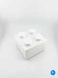 3D Printed Famous Brick Nightlight with Multi-Colored LED and Remote Controlled - Perfect Home Decor Gift for Enthusiasts of All Ages!