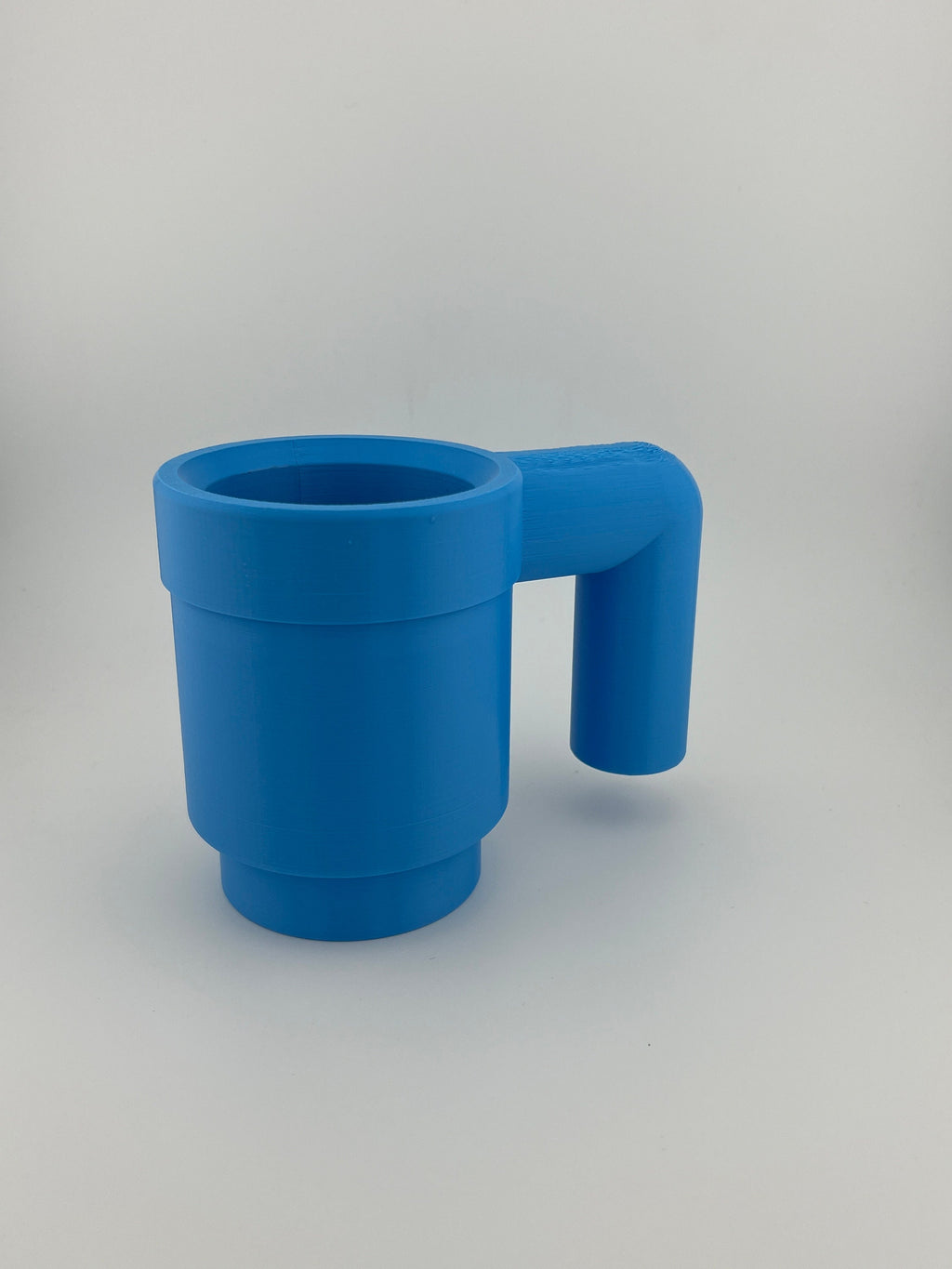Supersized 3D Printed Building Block Brick Cup Can Sleeve - Fun and Functional Desk Decor