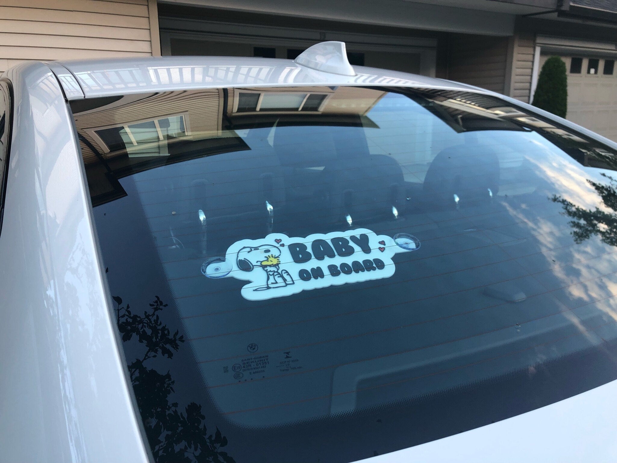 Snoopy Baby on Board x PopPrints Secondary image
