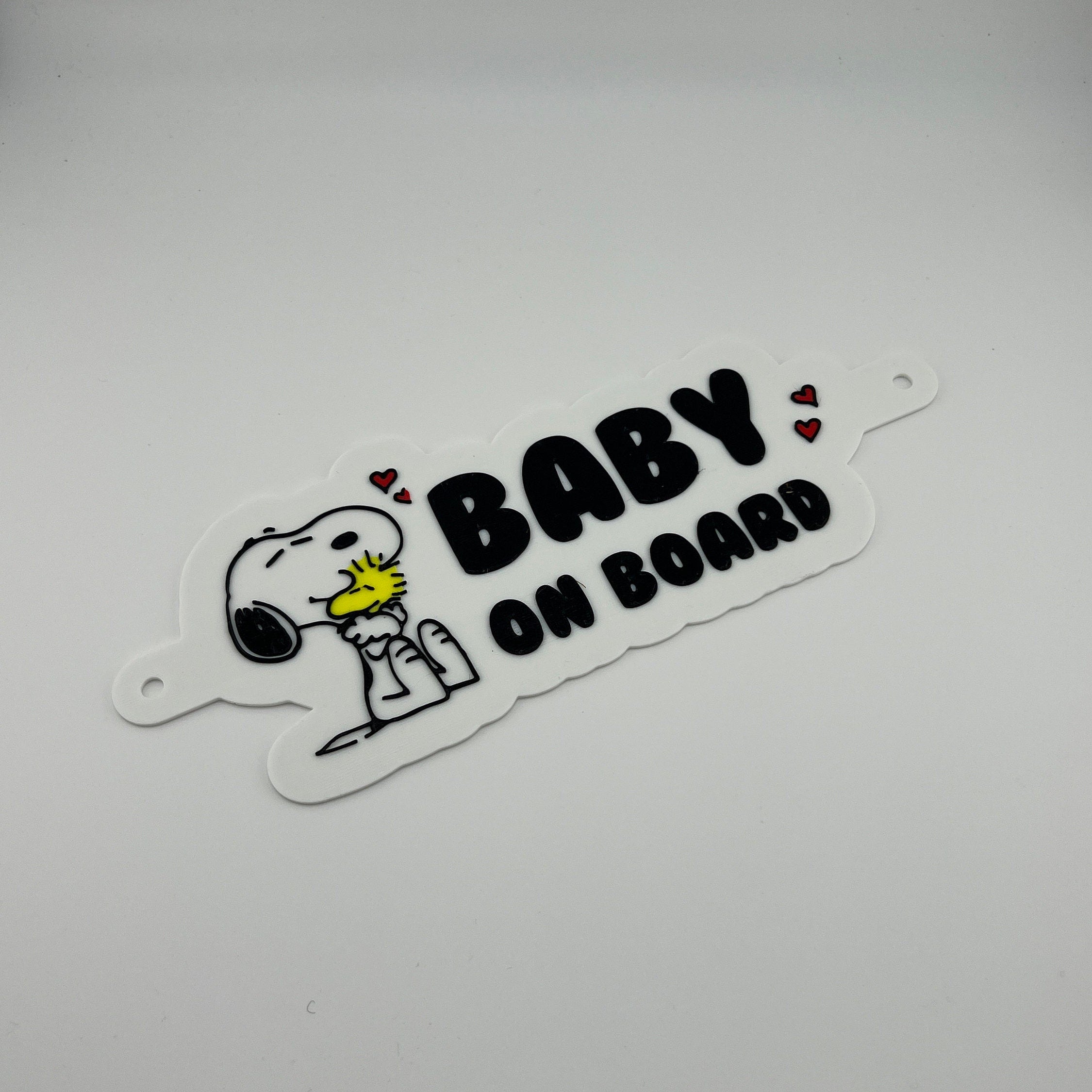 Snoopy Baby on Board x PopPrints