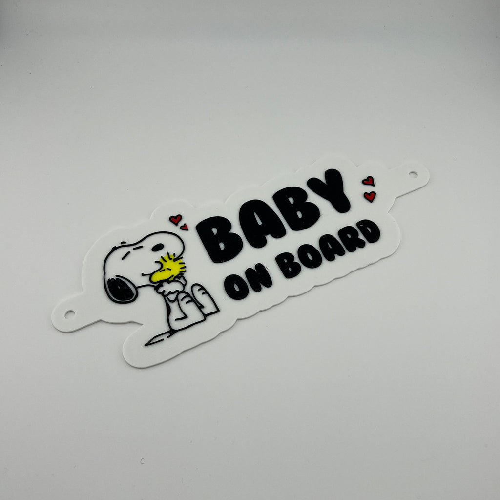 Snoopy Baby on Board x PopPrints