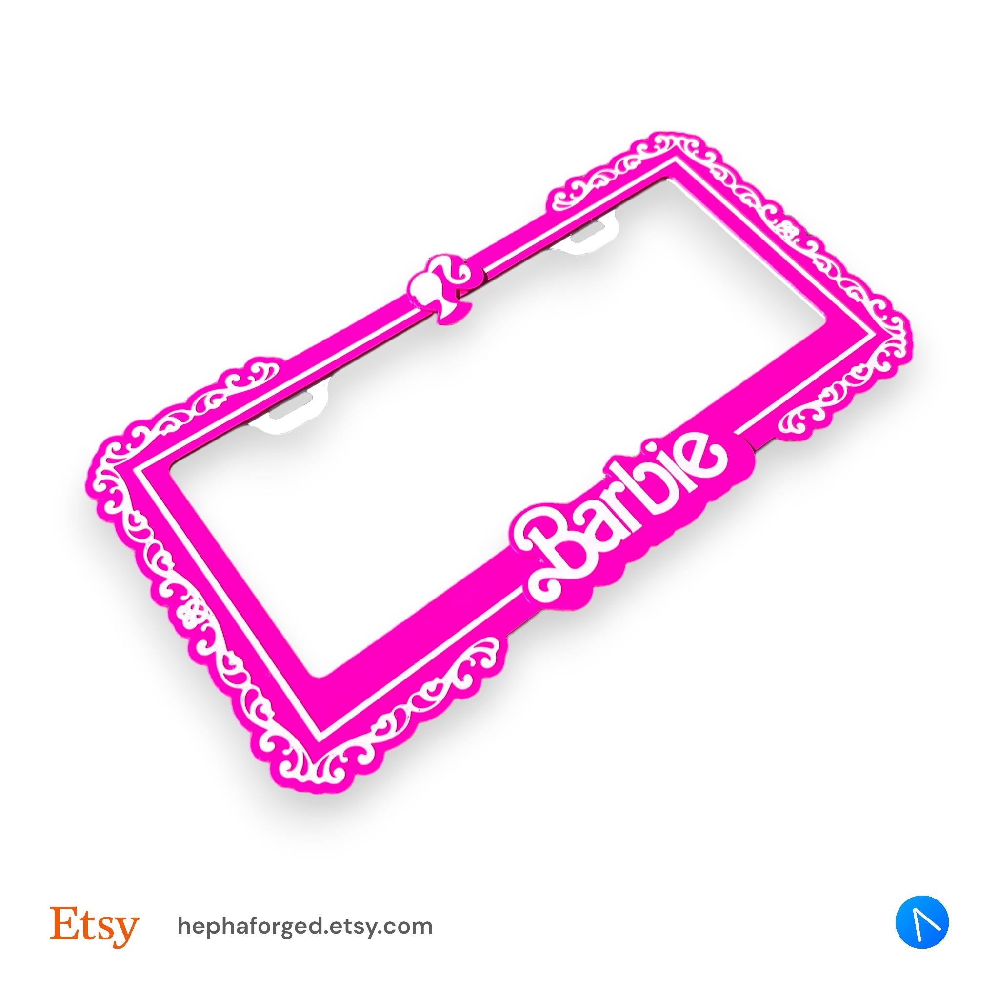 Pink Barb Dolly x PopPlates