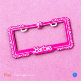 Pink Barb Dolly x PopPlates