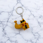 Super Buff Maneki Neko Keychain PopPrints