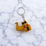 Super Buff Maneki Neko Keychain PopPrints