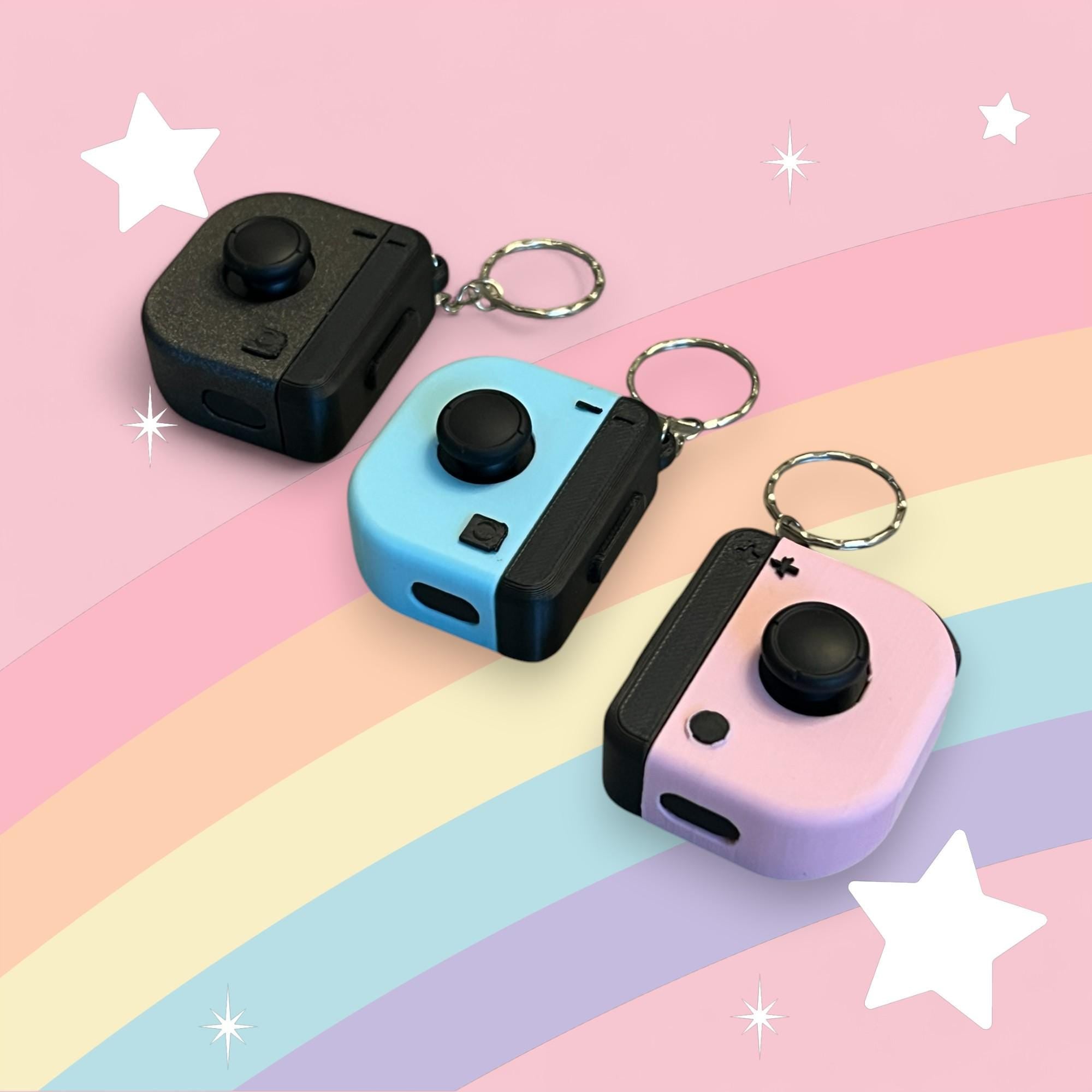 Switch Joy Con Air Tag Holder Fidget Toy Keychain x PopPrints Main image