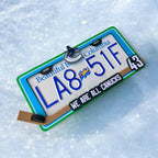 Canucks Nation x PopPlates — 3D printed Vancouver Canucks hockey-inspired license plate frame, made in Vancouver BC
