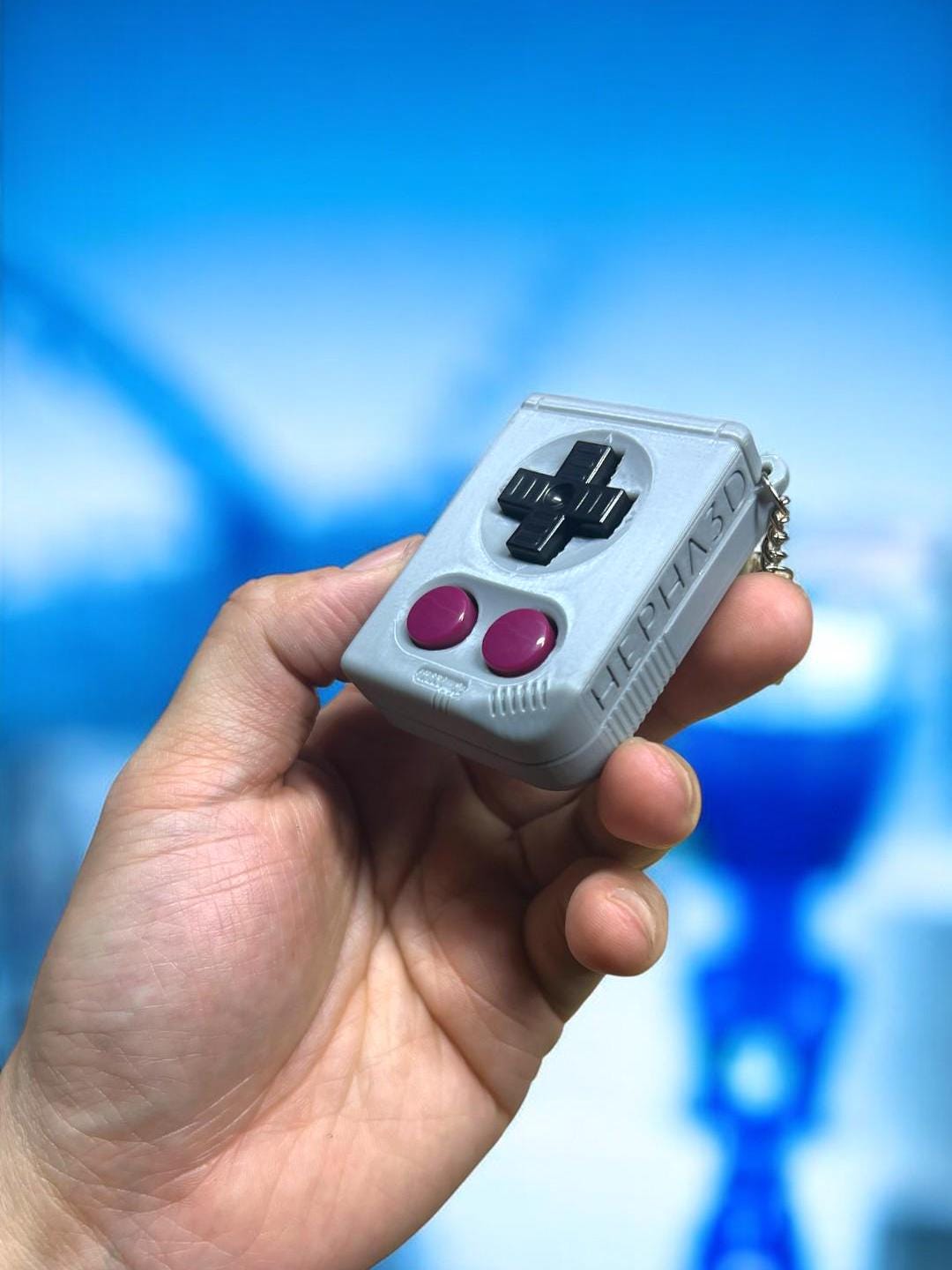 Gameboy Classic AirTag Holder & Fidget Toy x PopPrints Main image