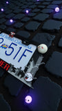 3D Printed King Boo License Plate Frame: Glow in the Dark Car Accessory