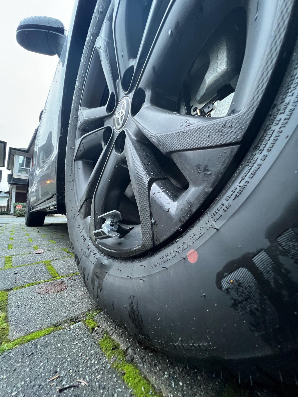 Twin-Wing Starfighter Tire Valve Caps — 3D-Printed Detail That Pops Your Wheels