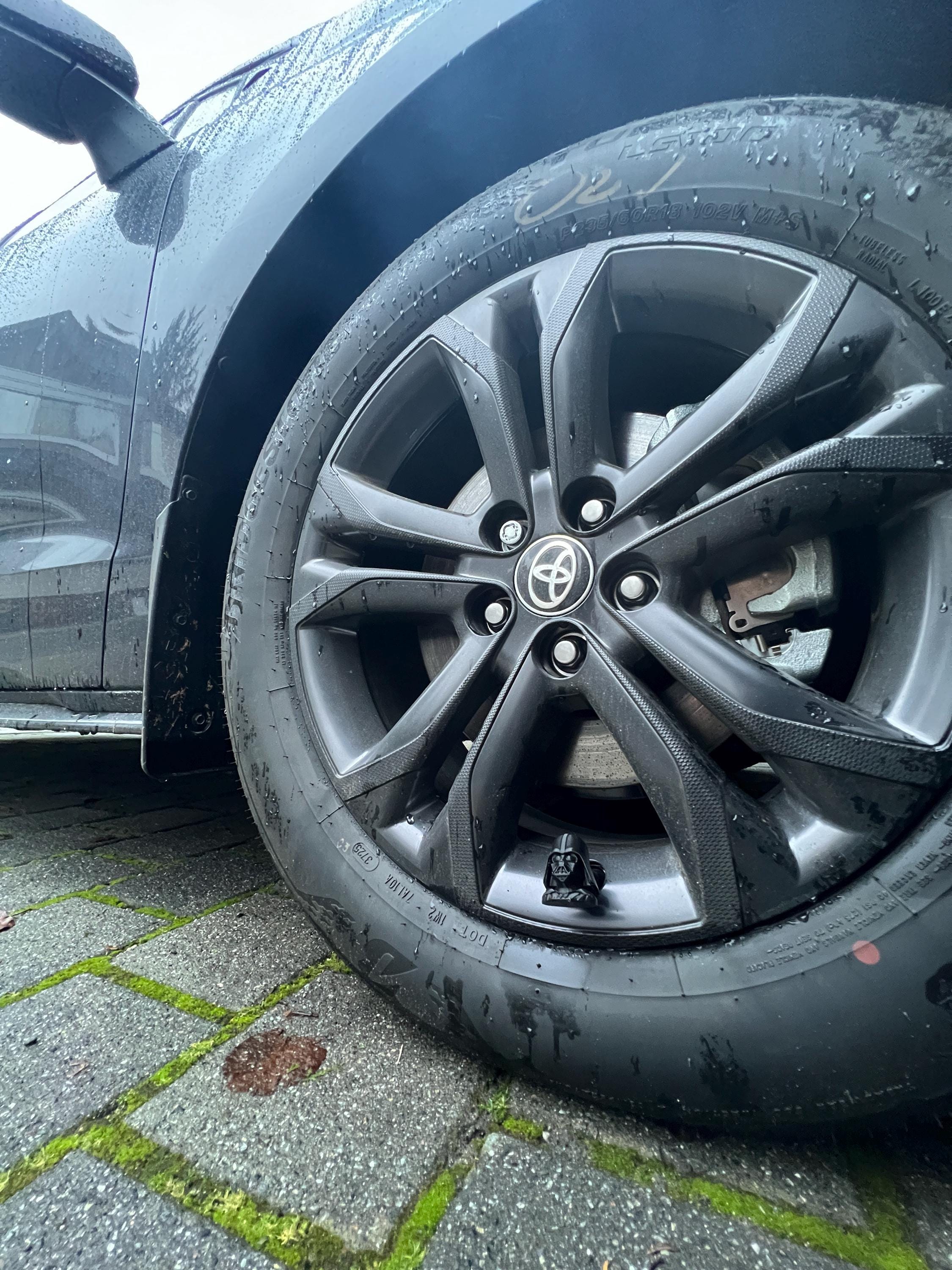 Galactic Dark Lord Inspired PopCaps – 3D Printed Tire Valve Caps