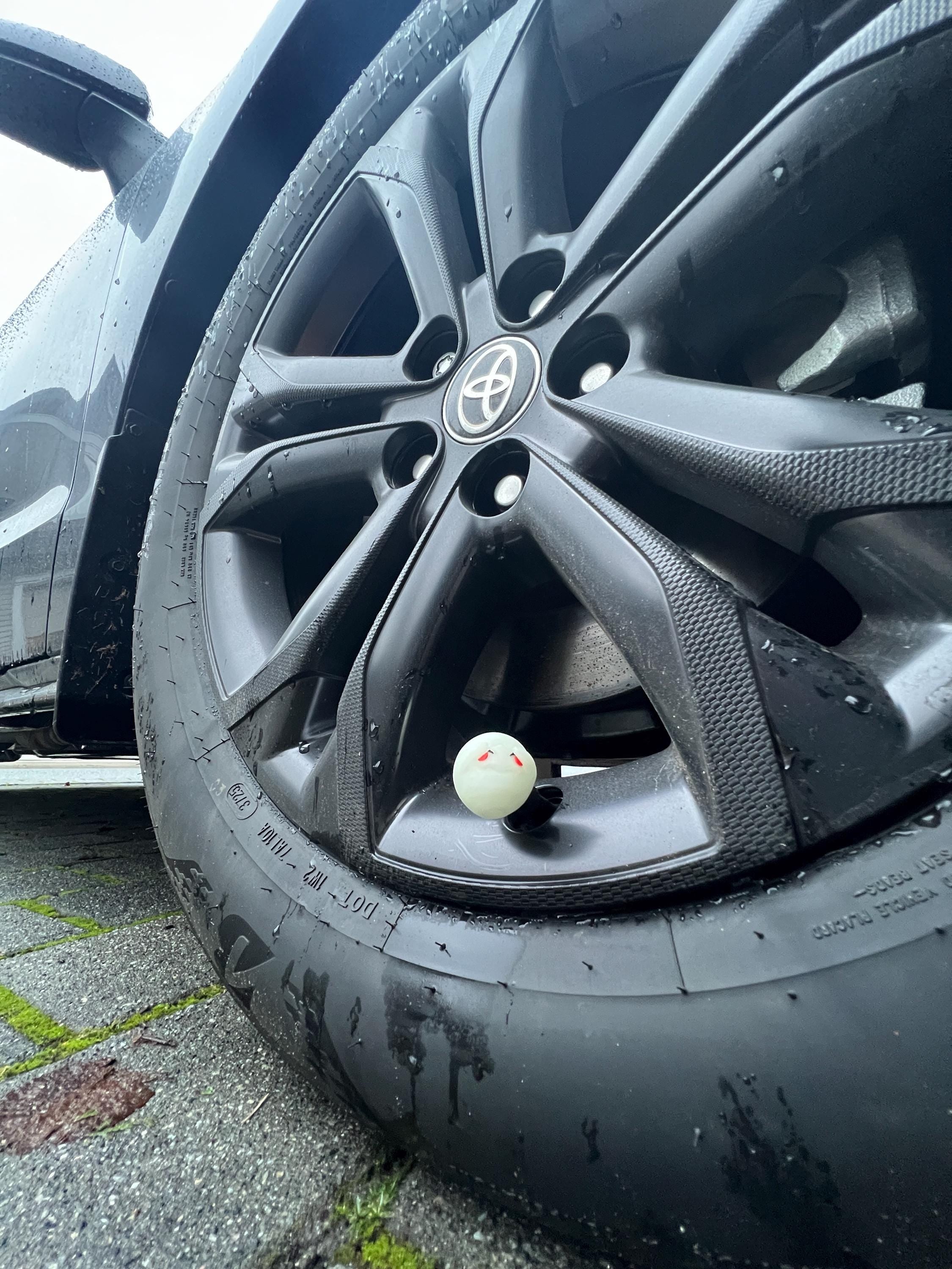 Glow Boo Ghost PopCaps – Glow in the Dark 3D Printed Tire Valve Caps