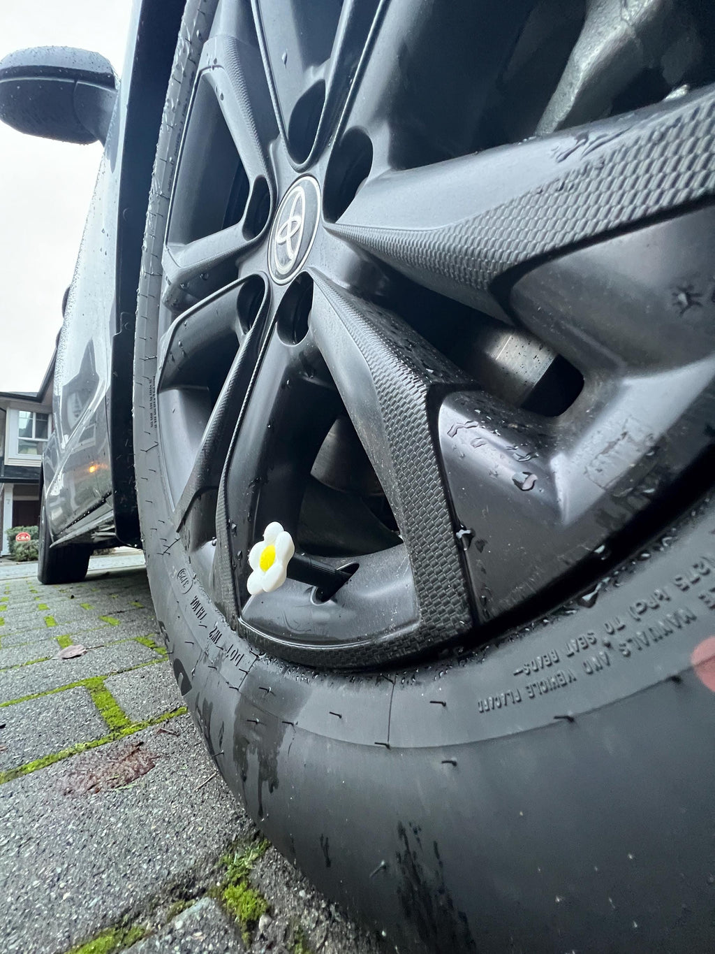 Cute Melody Flower PopCaps – 3D Printed Tire Valve Caps