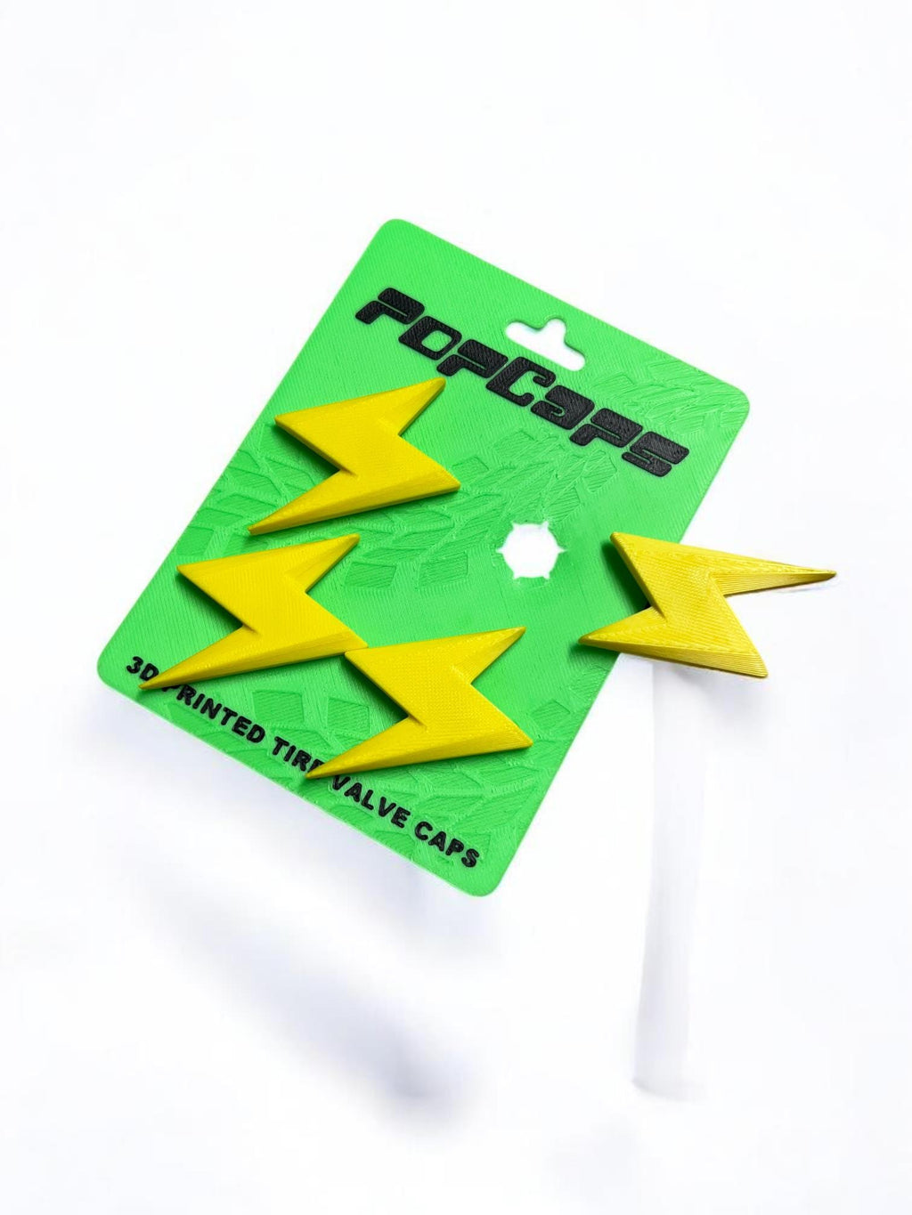 Electric Lightning PopCaps – 3D Printed Tire Valve Caps