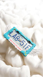 Angel Wing License Plate Frame Set – 3D Halo & Winged Design