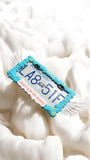 Angel Wing License Plate Frame Set – 3D Halo & Winged Design