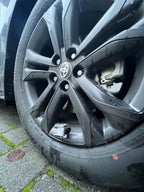 Twin-Wing Starfighter Tire Valve Caps — 3D-Printed Detail That Pops Your Wheels