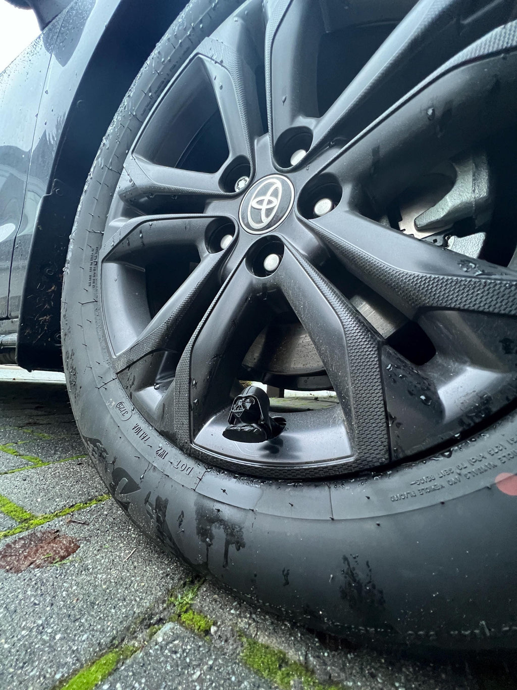 Galactic Dark Lord Inspired PopCaps – 3D Printed Tire Valve Caps