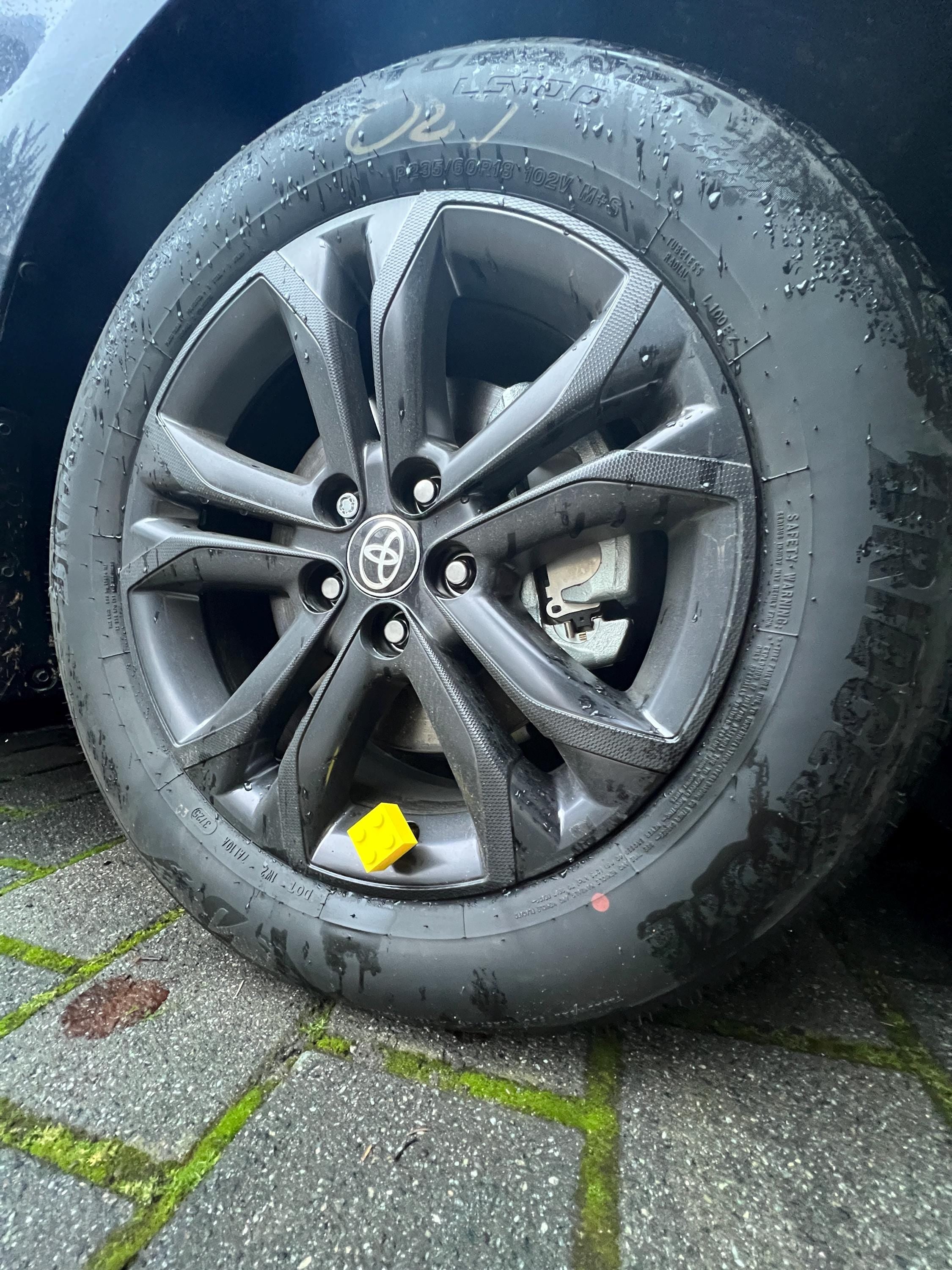 Building Block Brick Inspired PopCaps – 3D Printed Tire Valve Caps