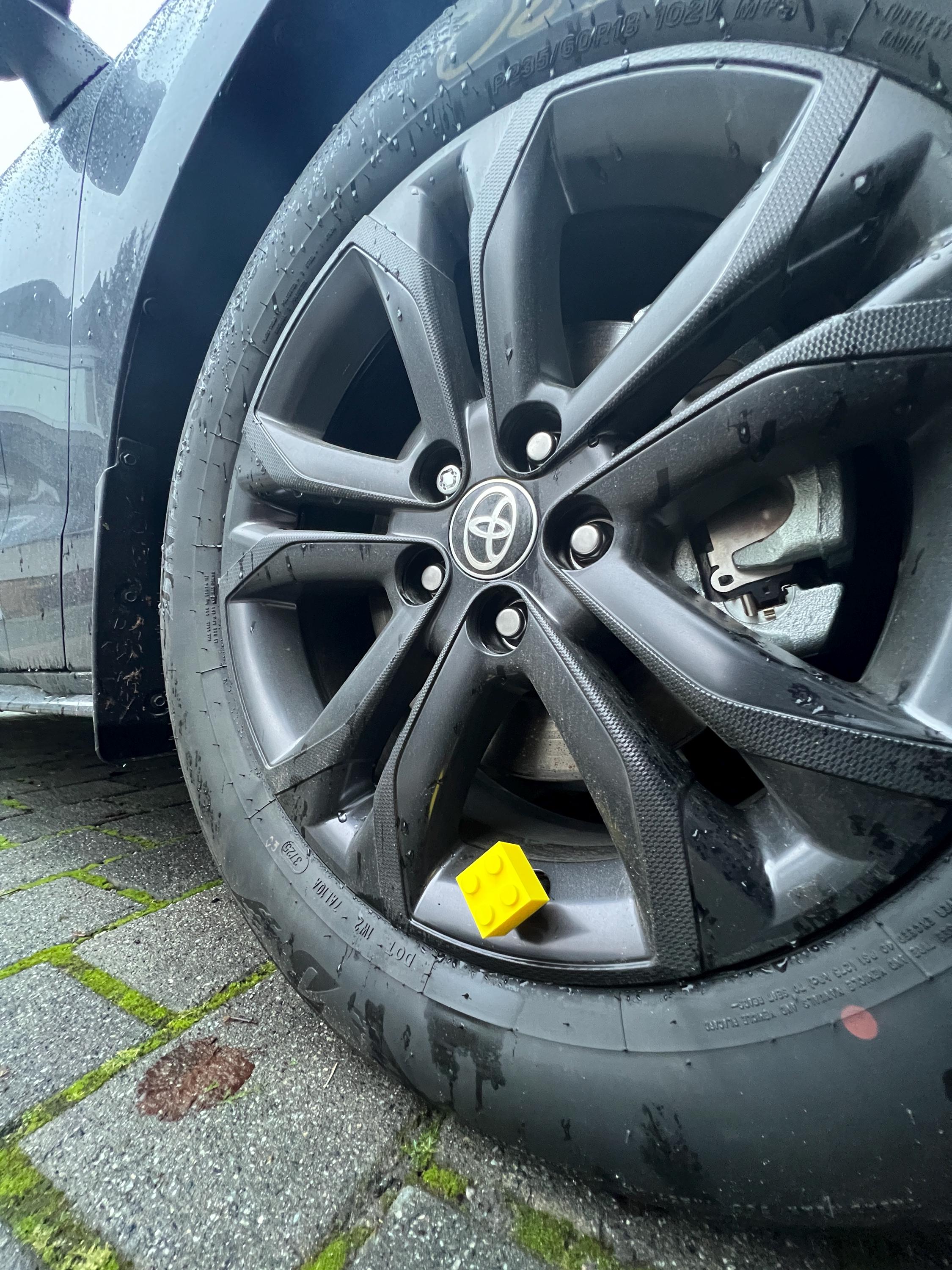 Building Block Brick Inspired PopCaps – 3D Printed Tire Valve Caps
