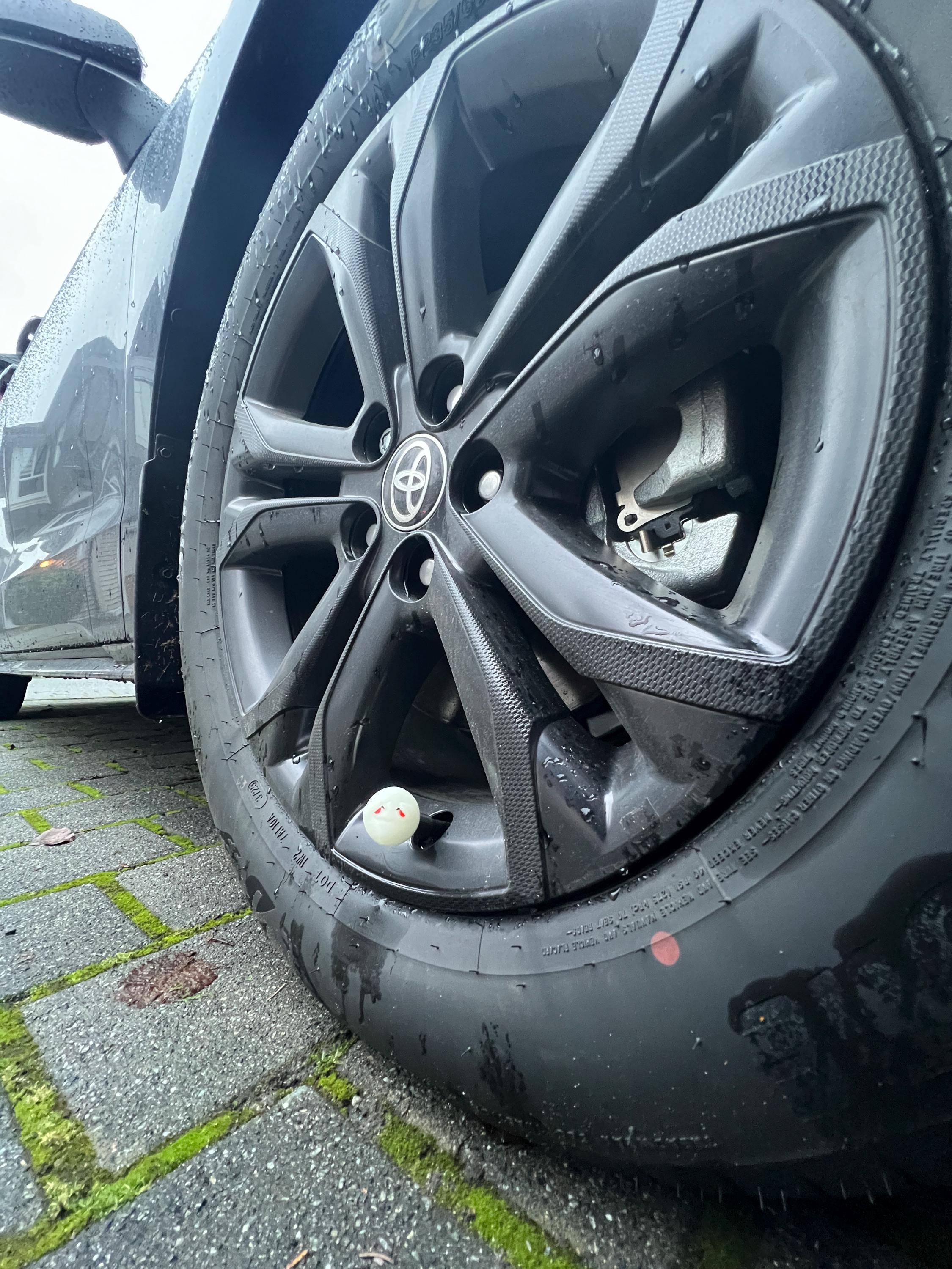 Glow Boo Ghost PopCaps – Glow in the Dark 3D Printed Tire Valve Caps