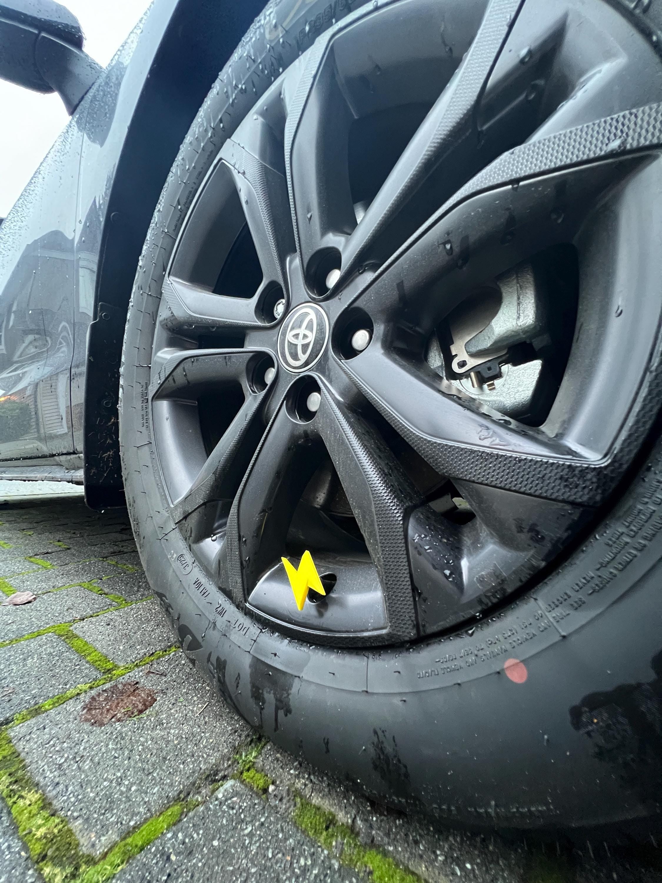 Electric Lightning PopCaps – 3D Printed Tire Valve Caps